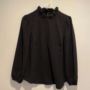 NWT Jcrew blouse, ruffle collar